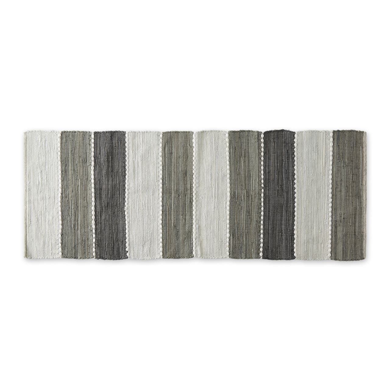 DII® Color Block Cotton Chindi Rug, 2ft. x 3" x 6ft.